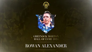 Rowan Alexander | Greenock Morton Hall of Fame