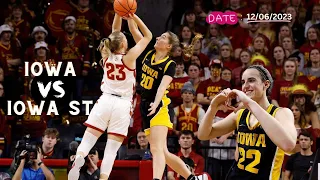 Iowa vs Iowa State | December 6, 2023 - mochilovebasket