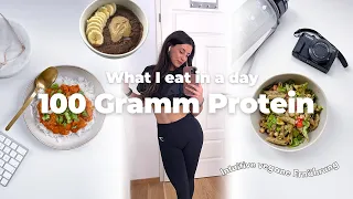 What I eat in a Day vegan und proteinreich | Intuitiv essen für den Muskelaufbau | VLOG | Anina Maly