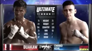 คลิปในตำนาน The Best Clip  All Time บัวขาว Buakaw ( Thailand ) VS Enriko Kehl ( Germany )