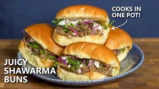 The PERFECT homemade beef shawarma