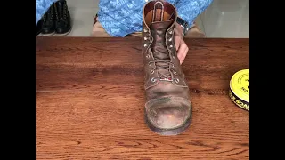 How to clean & take care Red Wing iron ranger 8085