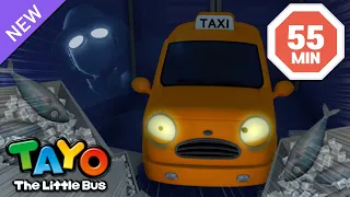 Tayo küçük tiyatrosu🎬 l Küçük Sarı Taksi Nuri Derlemesi🚖 l Çocuk animasyonu l TAYO