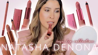 NATASHA DENONA I NEED A ROSE LIP COLLECTION LIPSTICKS SWATCHES  and Review