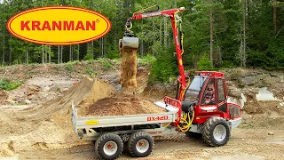 Kranman 960 as mini articulated dump  with DX420