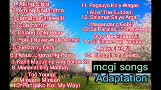 MCGI Songs Adaptation