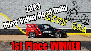 AHdidit Garage LIVE STREAM ---Ep.34--- 2023 River Valley Road Rally 🏁1st Place WINNERS🏆 -[Q&A]-