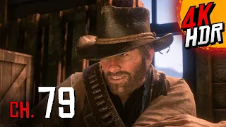 Red Dead Redemption 2 [4K/60fps HDR] (100%, All Side Missions) Part 79 - Mark Johnson Bounty & Poker