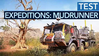 Expeditions: A Mudrunner Game geht neue Wege und versinkt dabei auch mal im Matsch! - Test / Review