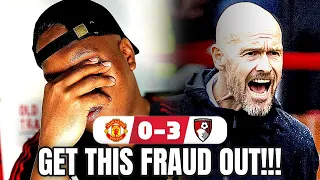 GET THIS FRAUD TEN HAG OUT NOW!!!🤬 [EXPLOSIVE RANT ] MAN UTD 0-3 BOURNEMOUTH | SAEED MATCH REACTION