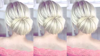 Super EASY Bun Style by SweetHearts Hair