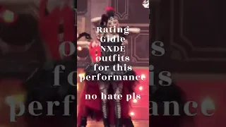 Rating gidle outfits in nxde