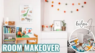 MINIMALIST KIDS ROOM MAKEOVER | IKEA KIDS ROOM ON A BUDGET | DECLUTTER, ORGANISE, CLEAN WITH ME