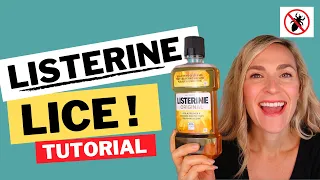 Listerine for Lice Video Tutorial