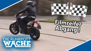 Spektakuläre WHEELIE-Flucht  🏍️💨 Motorrad Phantom erbeutet 6.000€ in Bar | Die Ruhrpottwache | SAT.1