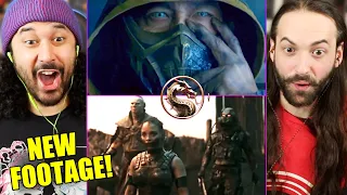 Mortal Kombat NEW FOOTAGE / 4 TV SPOTS - TRAILER REACTION!! Scorpion Meets Subzero, New Fighters