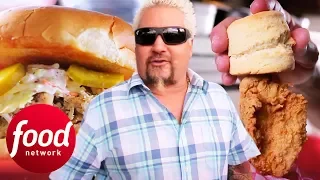 Super Crispy Fried Chicken Recipe | Diners, Drive-Ins & Dives