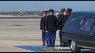 Fallen Army Hero Comes Home For Final Time - Pt.1