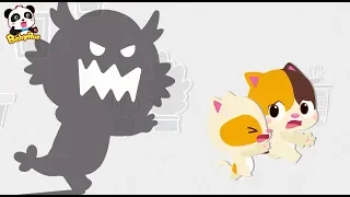 Baby Kitten Pretend as Big Monster | Color Song | Nursery Rhymes | Baby Songs | Education | BabyBus