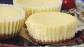 Individual Cheesecakes Recipe Demonstration - Joyofbaking.com