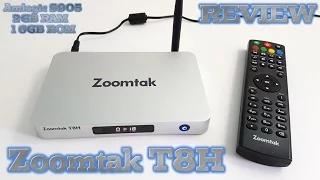 Zoomtak T8H TV BOX REVIEW - Best Amlogic S905 TV Box