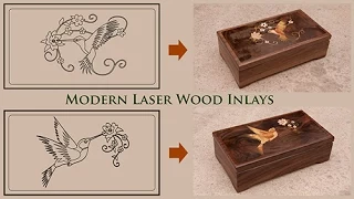 Modern Laser Marquetry and Wood Inlay Technique