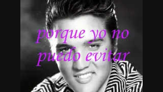 Elvis -- Can't help falling in love with you en español