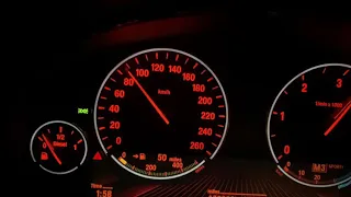 BMW 530 GT 3.0d 245hp acceleration 100/200 km/h with stage 1