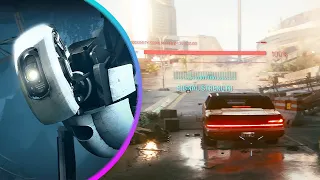 Portal Easter Egg In Cyberpunk 2077