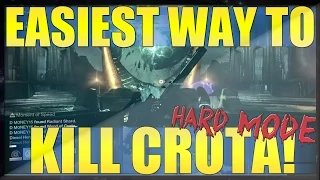 Destiny - Fastest & Easiest Way to Kill Crota on Hard Mode!