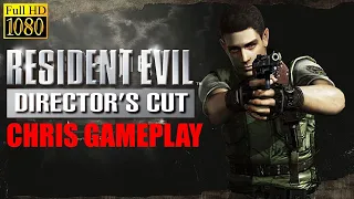 RESIDENT EVIL DIRECTOR'S CUT (PSX) 1080p || CHRIS GAMEPLAY || INFINITE ROCKET LAUNCHER