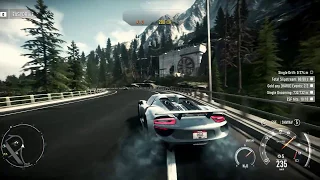 Need for Speed Rivals - Porsche 918 Spyder - Single Drift: 274m