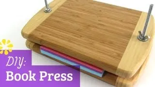 How to Make a Book Press | Sea Lemon