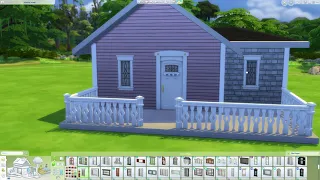 Sims 4 - Diagonal House Speed Build