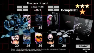 FNAF Sister Location 10/20 Complete