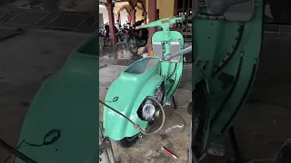 VESPA TWO STROKE SCOOTER SOUND