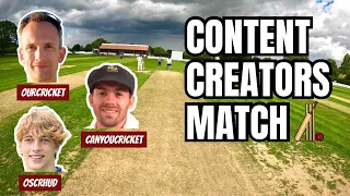 THE BEST DAY OF MY LIFE!!! *CRICKET CONTENT CREATORS MATCH* ft CanYouCricket, OurCricket, OscrHud