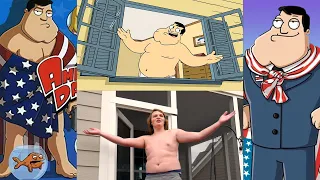 American Dad Intro Comparison