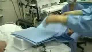 Prep and drape technique for cataract surgery