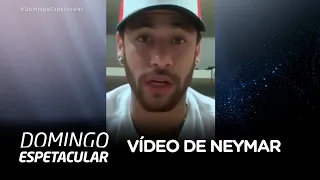 Neymar grava vídeo para rebater denúncias contra estupro