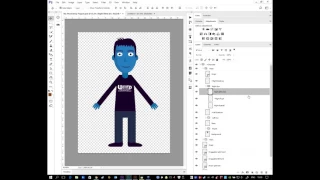 Создание анимации персонажа с помощью Photoshop или Illustrator