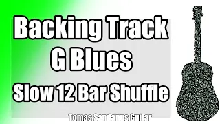 Blues Backing track in G - Eric Clapton Style Classic 12 bar Shuffle Guitar Jam Backtrack | TS 20