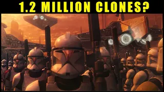 How did the Republic only have 1.2 MILLION Clones? - Star Wars Lore #Shorts