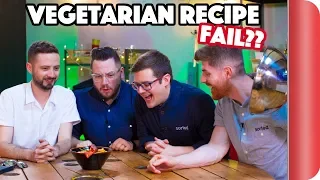 VEGETARIAN Recipe Relay Challenge | Pass It On S1 E10 | Sorted Food