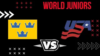 USA vs. Sweden 2021 world juniors Dec. 31st, 2020