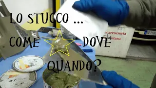 come dove quando perché stuccare - tutorial stucco