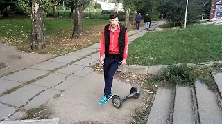 Self Balancing Scooter Hoverboard tricks Russia