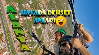 Alanya Paragliding | Yamaç Paraşütü Yaptık | Göklerden Gopro8 ve Drone Manzaraları