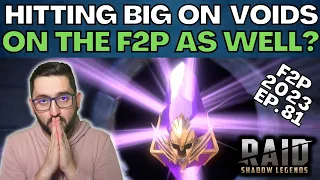 🍀 F2P Gets Some Void Love 🍀 F2P 2023 EP. 81 | RAID SHADOW LEGENDS