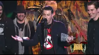 Avenged Sevenfold at Golden God Awards 2012